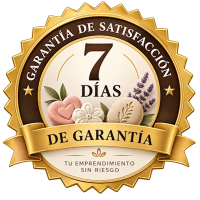 Garantía de satisfacción de 7 días, tu emprendimiento sin riesgo